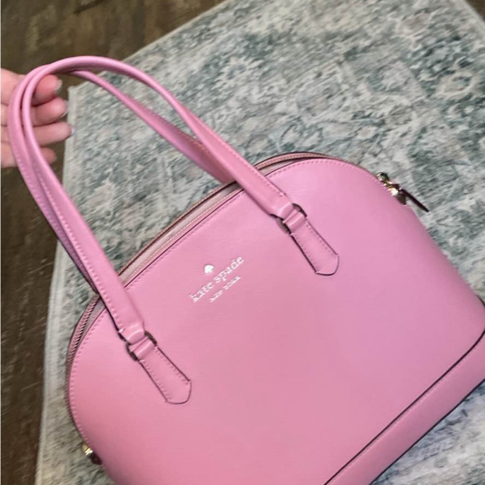 kate spade pink dome satchel